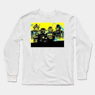 Robots invasion Long Sleeve T-Shirt